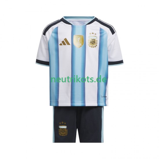 Fußballtrikot Argentinien Kinder Heim World Cup 2026 Kurzarm