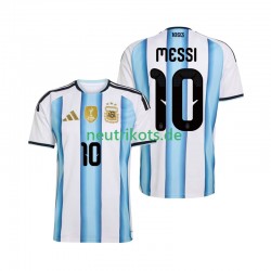 Fußballtrikot Argentinien Lionel Messi 10 Herren Heim World Cup 2026 Kurzarm