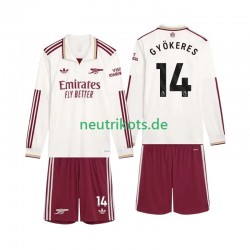 Fußballtrikot Arsenal Gyokeres 14 Kinder Ausweich 2025-2026 Langarm