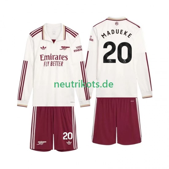 Fußballtrikot Arsenal Madueke 20 Kinder Ausweich 2025-2026 Langarm