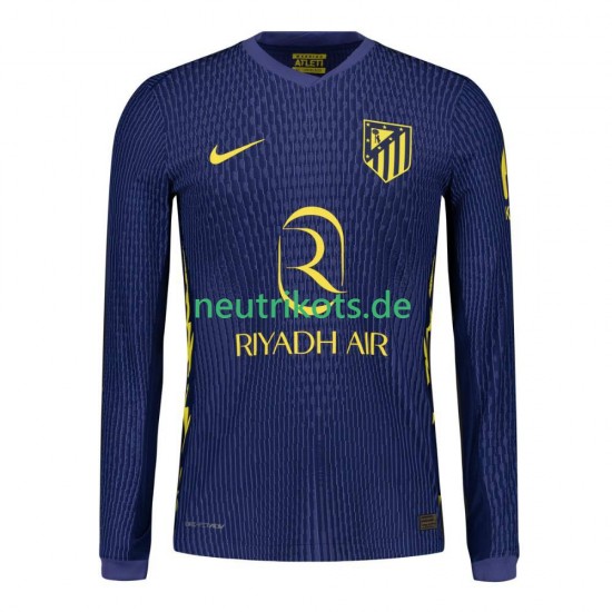 Fußballtrikot Atlético Madrid Herren Auswärts 2025-2026 Langarm