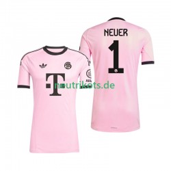 Fußballtrikot FC Bayern München Manuel Neuer 1 UCL Torwart Herren Ausweich 2025-2026 Kurzarm