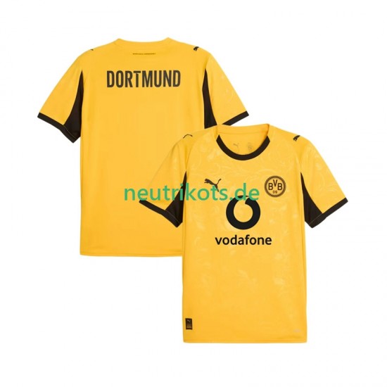 Fußballtrikot Borussia Dortmund Cup Herren Heim 2025-2026 Kurzarm
