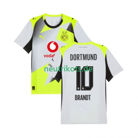 Fußballtrikot Borussia Dortmund Julian Brandt 10 Herren Auswärts 2025-2026 Kurzarm