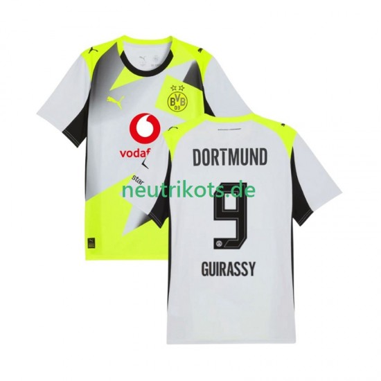 Fußballtrikot Borussia Dortmund Serhou Guirassy 9 Herren Auswärts 2025-2026 Kurzarm