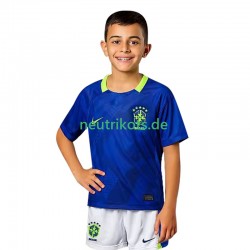 Fußballtrikot Brasilien Kinder Auswärts 2025-2026 Kurzarm