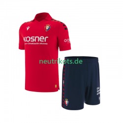 Fußballtrikot CA Osasuna Kinder Heim 2025-2026 Kurzarm