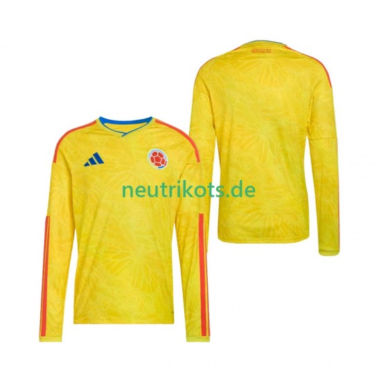 Fußballtrikot Kolumbien Herren Heim World Cup 2026 Langarm