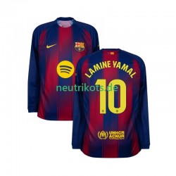Fußballtrikot FC Barcelona Lamine Yamal 10 Herren Heim 2025-2026 Langarm