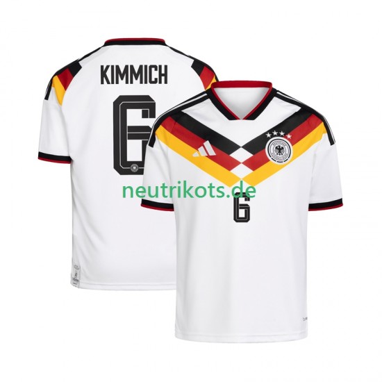 Fußballtrikot Deutschland Joshua Kimmich 6 Herren Heim World Cup 2026 Kurzarm