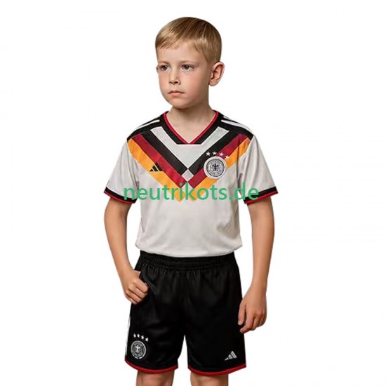 Fußballtrikot Deutschland Kinder Heim World Cup 2026 Kurzarm