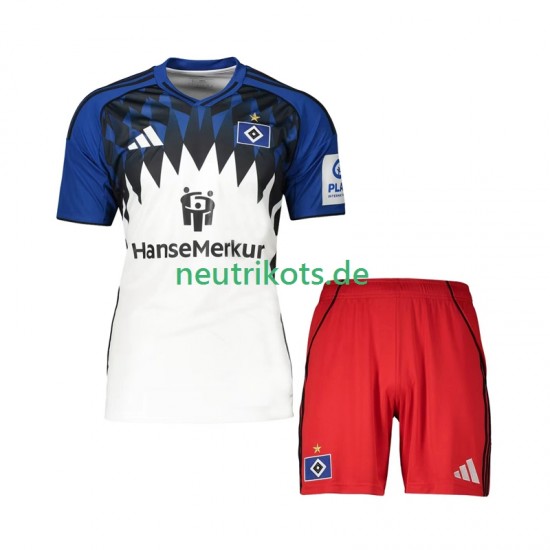 Fußballtrikot Hamburger SV Kinder Heim 2025-2026 Kurzarm