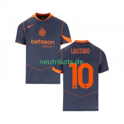 Fußballtrikot Inter Mailand Lautaro Martinez 10 Herren Ausweich 2025-2026 Kurzarm