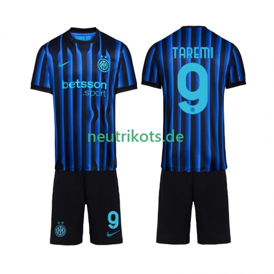 Fußballtrikot Inter Mailand Marcus Thuram 9 Kinder Heim 2025-2026 Kurzarm