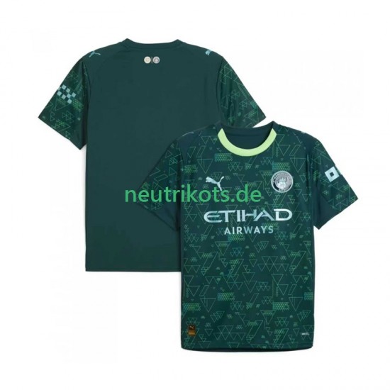 Fußballtrikot Manchester City Herren Viertes 2025-2026 Kurzarm