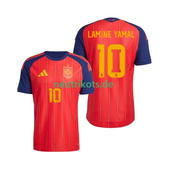 Fußballtrikot Spanien Lamine Yamal 10 Herren Heim World Cup 2026 Kurzarm