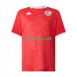 Fußballtrikot Tunesien Herren Heim 2025 Kurzarm