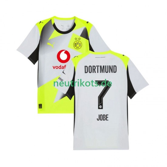 Fußballtrikot Borussia Dortmund Jobe Bellingham 7 Herren Auswärts 2025-2026 Kurzarm