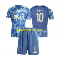 Fußballtrikot Ajax Amsterdam Chuba Akpom 10 Kinder Auswärts 2024-2025 Kurzarm