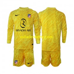 Fußballtrikot Atlético Madrid Torwart Kinder Ausweich 2024-2025 Langarm