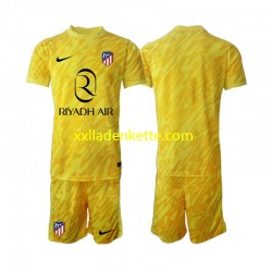 Fußballtrikot Atlético Madrid Torwart Kinder Ausweich 2024-2025 Kurzarm