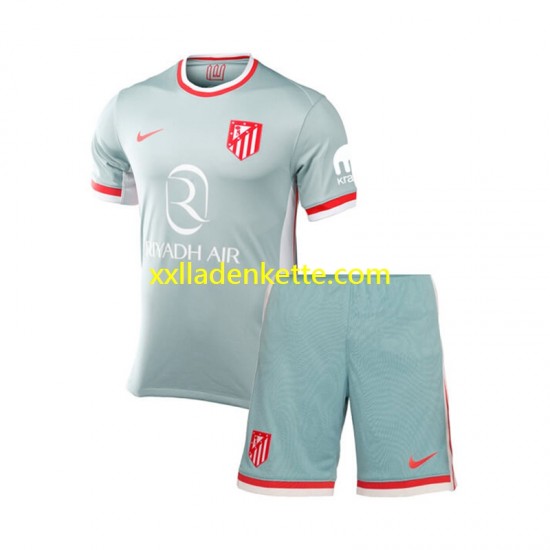 Fußballtrikot Atlético Madrid Kinder Auswärts 2024-2025 Kurzarm