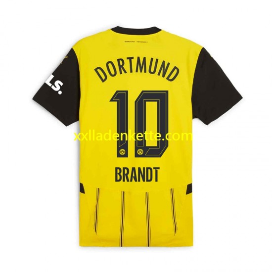 Fußballtrikot Borussia Dortmund Julian Brandt 10 Herren Heim 2024-2025 Kurzarm