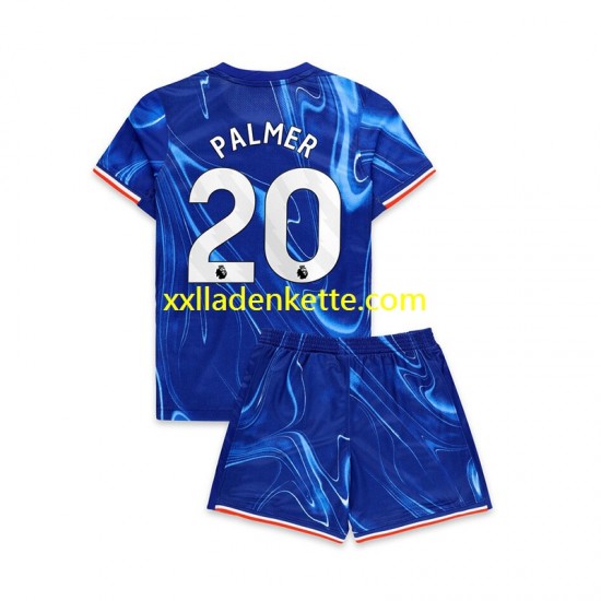 Fußballtrikot Chelsea Cole Palmer 20 Kinder Heim 2024-2025 Kurzarm