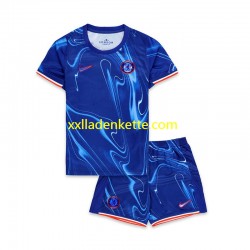 Fußballtrikot Chelsea Kinder Heim 2024-2025 Kurzarm
