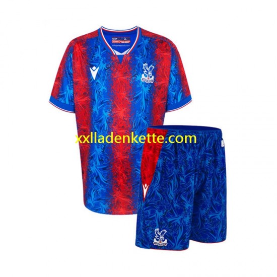 Fußballtrikot Crystal Palace Kinder Heim 2024-2025 Kurzarm