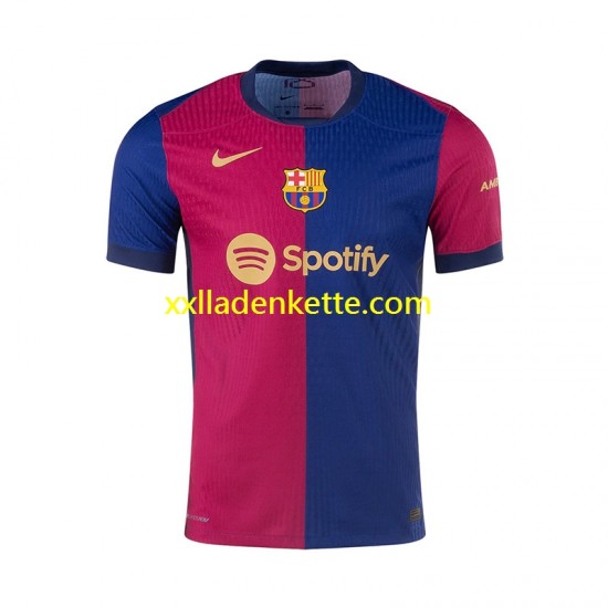 Fußballtrikot FC Barcelona Herren Heim 2024-2025 Kurzarm