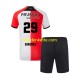 Fußballtrikot Feyenoord Rotterdam Santiago Gimenez 29 Kinder Heim 2024-2025 Kurzarm