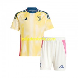 Fußballtrikot Juventus Turin Kinder Auswärts 2024-2025 Kurzarm