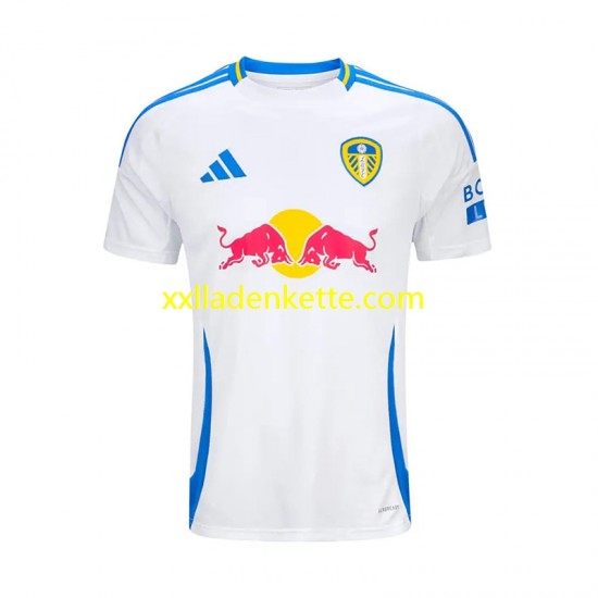 Fußballtrikot Leeds United Herren Heim 2024-2025 Kurzarm