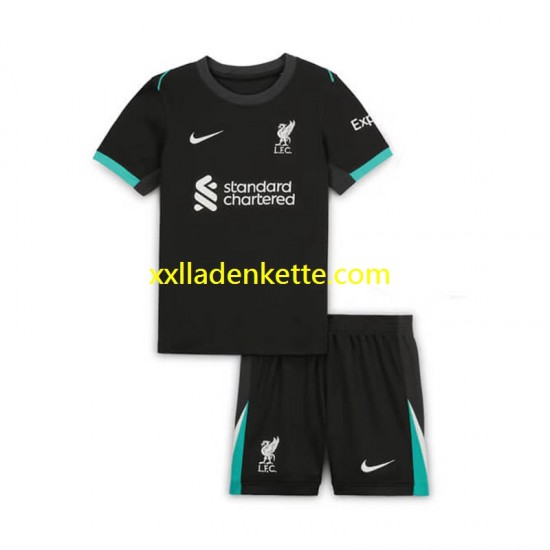 Fußballtrikot Liverpool Kinder Auswärts 2024-2025 Kurzarm