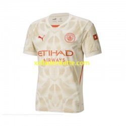 Fußballtrikot Manchester City Torwart Herren Ausweich 2024-2025 Kurzarm