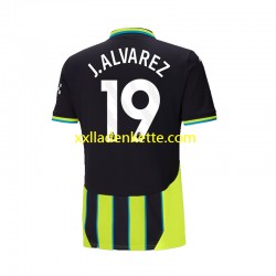 Fußballtrikot Manchester City Julian Alvarez 19 Herren Auswärts 2024-2025 Kurzarm