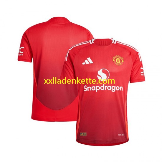 Fußballtrikot Manchester United Herren Heim 2024-2025 Kurzarm