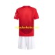Fußballtrikot Manchester United Kinder Heim 2024-2025 Kurzarm