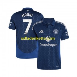 Fußballtrikot Manchester United Mason Mount 7 Herren Auswärts 2024-2025 Kurzarm