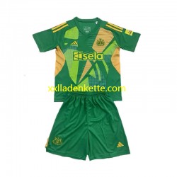 Fußballtrikot Newcastle United Torwart Kinder Heim 2024-2025 Kurzarm