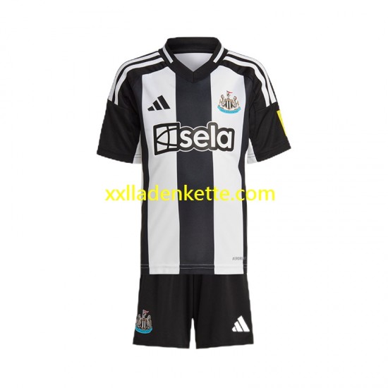 Fußballtrikot Newcastle United Kinder Heim 2024-2025 Kurzarm
