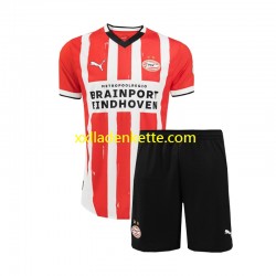 Fußballtrikot PSV Eindhoven Kinder Heim 2024-2025 Kurzarm