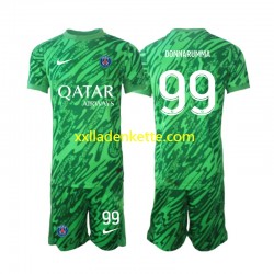 Fußballtrikot Paris Saint-Germain Gianluigi Donnarumma 99 Torwart Kinder Auswärts 2024-2025 Kurzarm