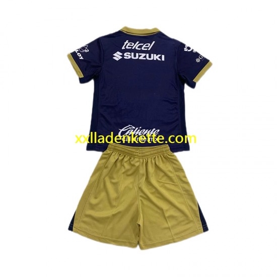 Fußballtrikot UNAM Pumas Kinder Auswärts 2024-2025 Kurzarm