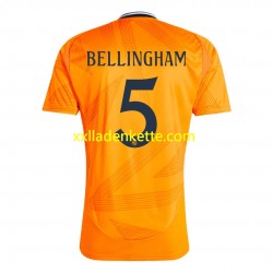 Fußballtrikot Real Madrid BELLINGHAM 5 Herren Auswärts 2024-2025 Kurzarm