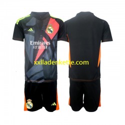 Fußballtrikot Real Madrid Torwart Kinder Auswärts 2024-2025 Kurzarm