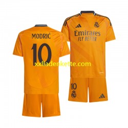 Fußballtrikot Real Madrid Luka Modrić 10 Kinder Auswärts 2024-2025 Kurzarm