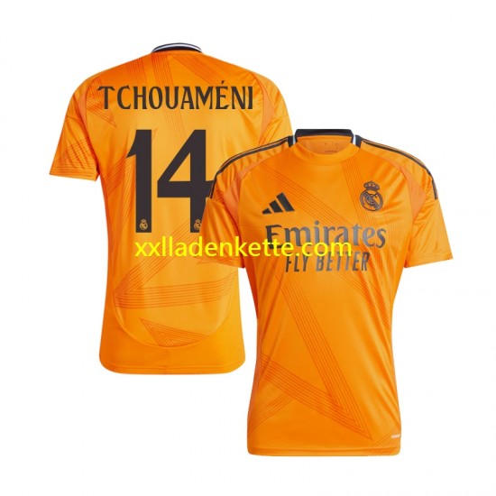 Fußballtrikot Real Madrid Tchouameni 14 Herren Auswärts 2024-2025 Kurzarm