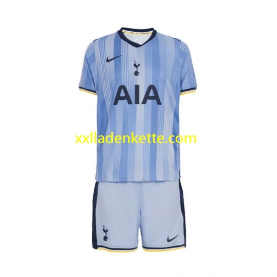 Fußballtrikot Tottenham Hotspur Kinder Auswärts 2024-2025 Kurzarm